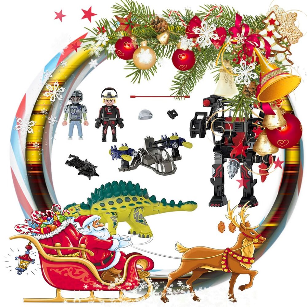 Playmobil Dino Rise Saichania Invasion of the Robot Playset